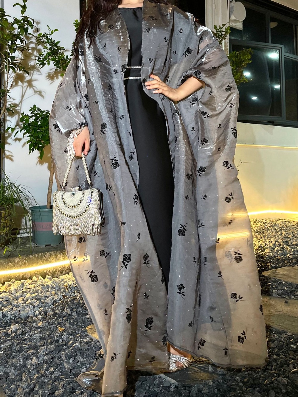 Jalabiya Women Arabic - Eid Muslim 여성용 파티 드레스 2