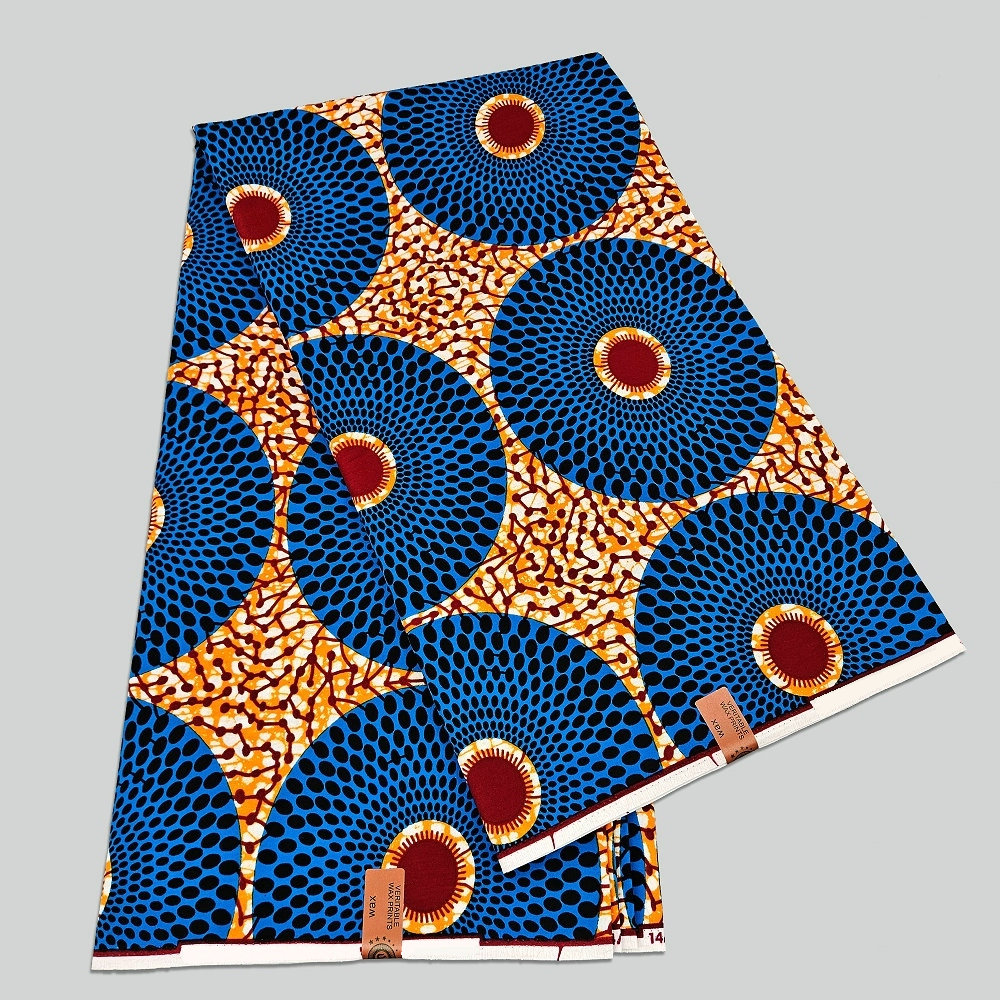 African Ankara Print - 진짜 네덜란드산 왁스 프린트 원단, 앙카라