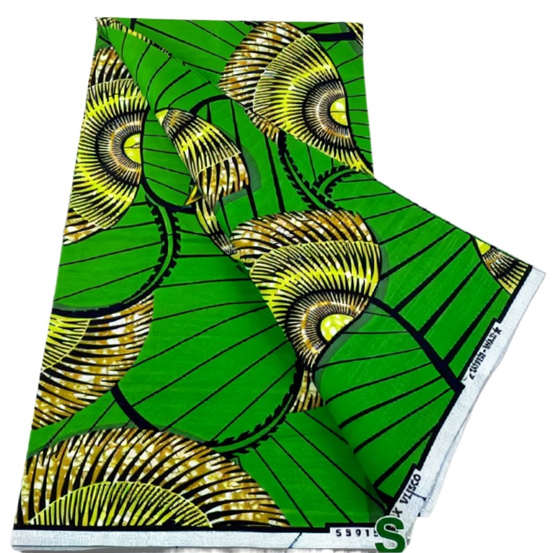 African Ankara Print - 오리지널 아프리카 왁스 프린트 원단, 진짜