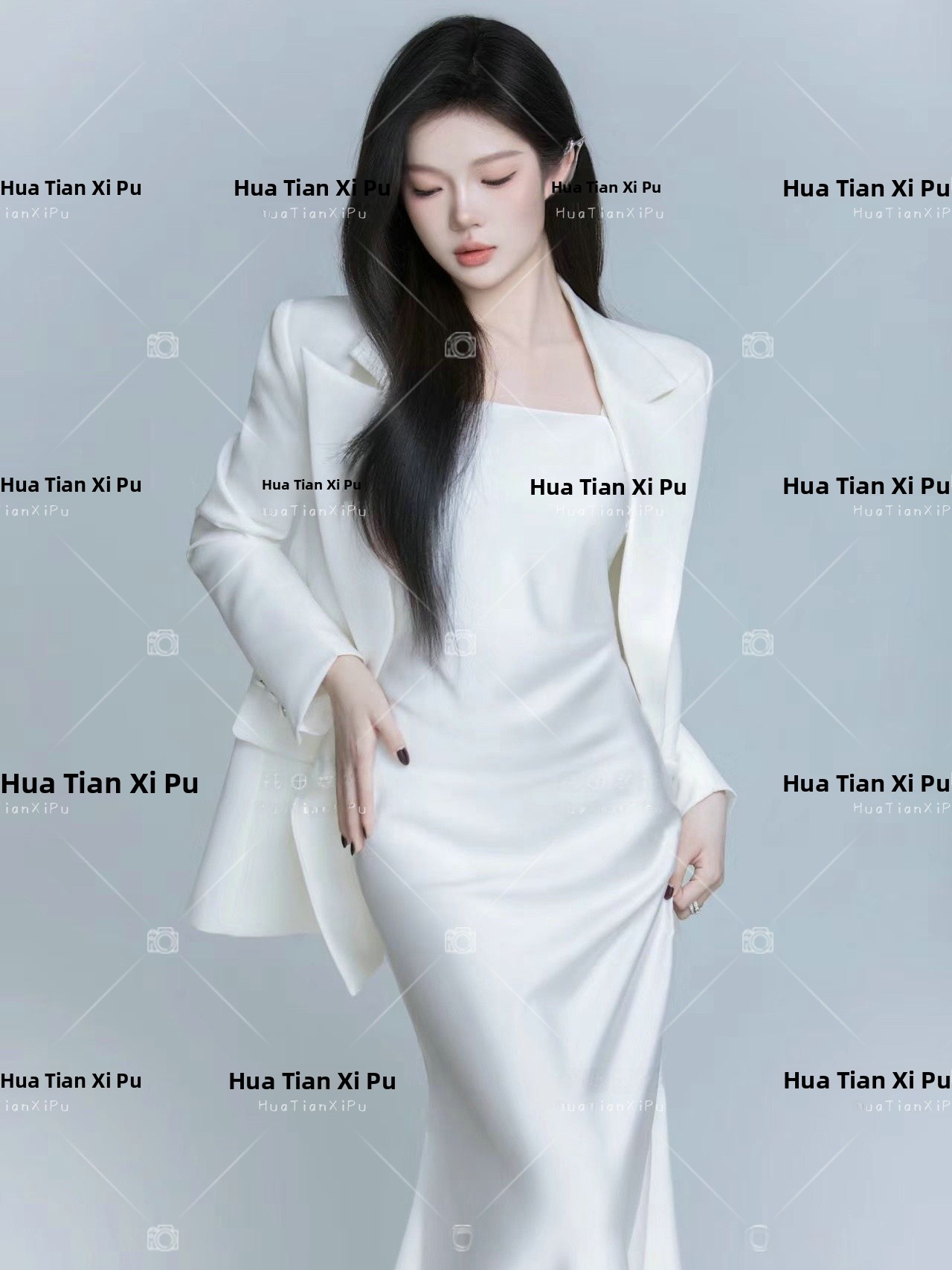 Ethnic Fashion Images - 24 스튜디오 뉴 화이트 슈트 테마