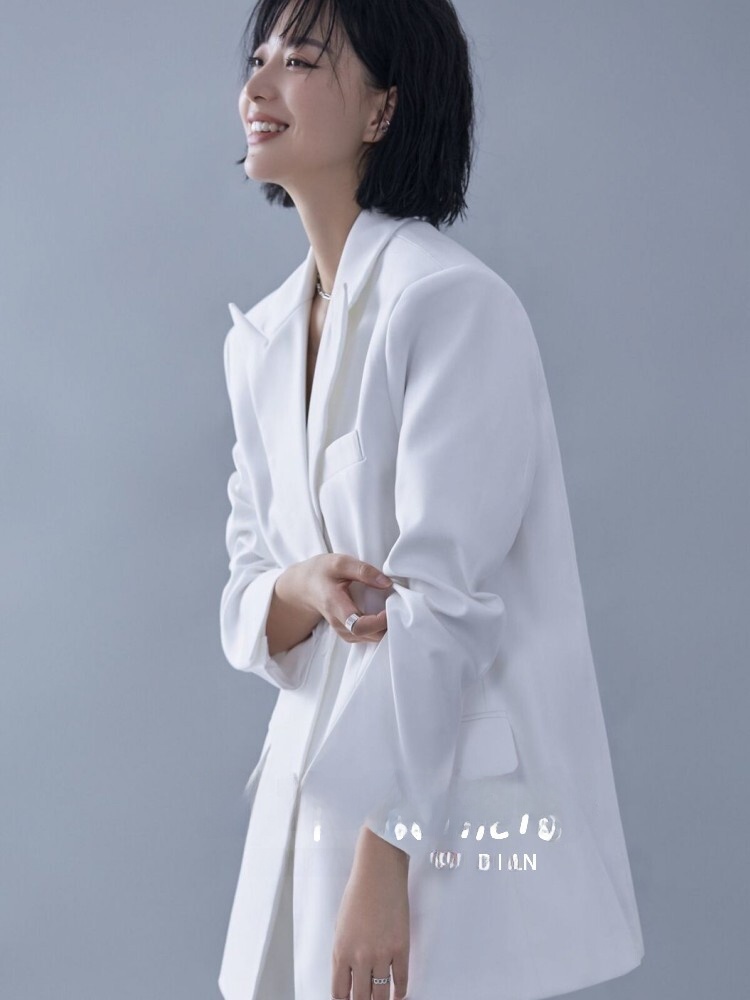 흰색 정장 테마 패션 매거진 개인 표지 이미지 아트 사 - Ethnic Fashion Images 리뷰 및 가격