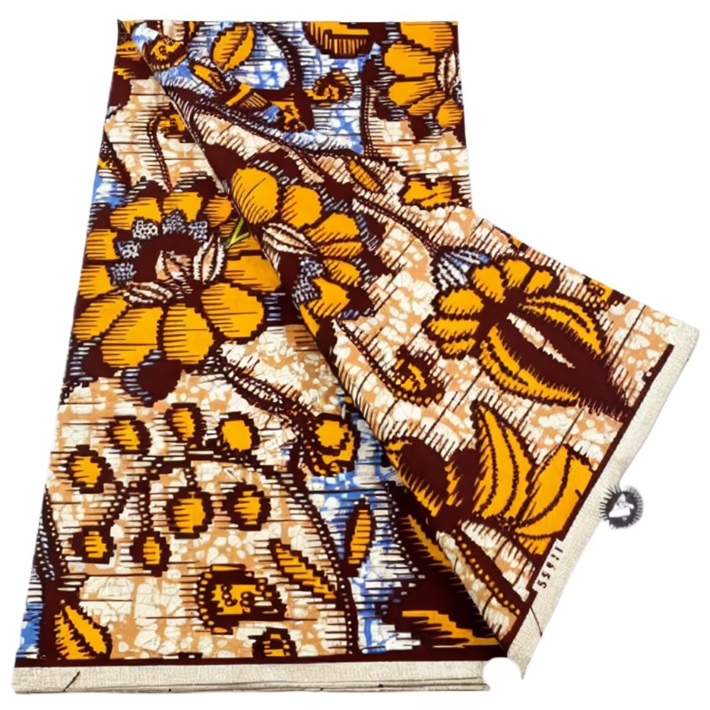 오리지널 아프리카 왁스 프린트 원단, 진짜 나이지리아산 - African Ankara Print 리뷰 및 가격
