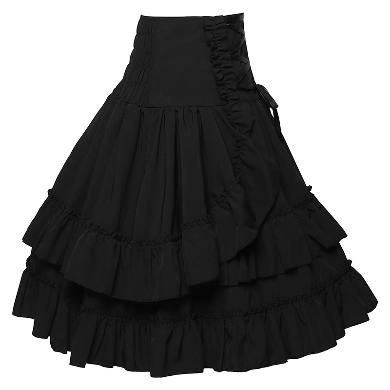 위시 뉴 빅토리아 시대 여성 스커트 르네상스 멀티 레이 - Ethnic Fashion For Ladies 리뷰 및 가격