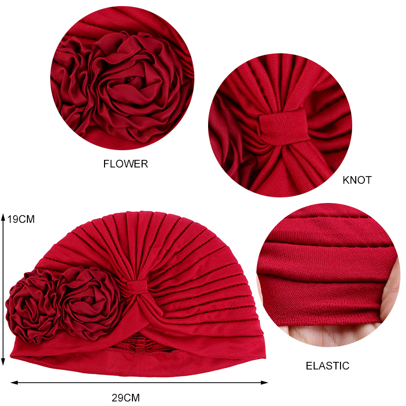 이슬람 패션 꽃 Hijab Turban 민족 이슬람 여 - Ethnic Fashion For Ladies 리뷰 및 가격