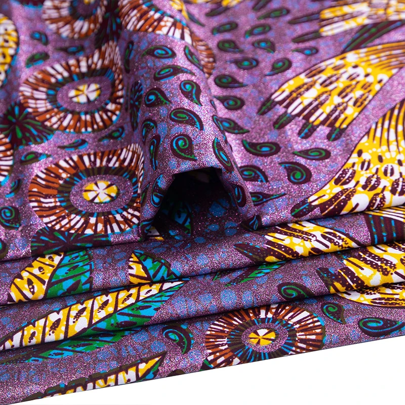 면 아프리카 플래시 골드 프린트 앙카라 왁스 원단, 진 - African Ankara Print 리뷰 및 가격