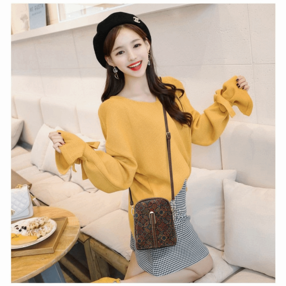 패션 보헤미안 스타일 프린트 폰백 PU 가죽 에스닉 스 - Ethnic Fashion For Ladies 리뷰 및 가격
